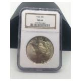 1922 Silver Peace Dollar