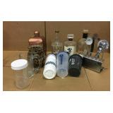 Whiskey Bottles, Shaker Bottles, & More