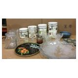 Glass Jars ( Different Sizes), Plates, and More Glass Jars ( Different Sizes), Plates, and More