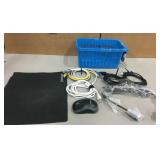 Computer Cords, Mouse/Mouse Pads, Blue Bucket Computer Cords, Mouse/Mouse Pads, Blue Bucket