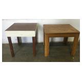 (2) Small End Tables (2) Small End Tables