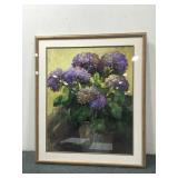 Purple Flower Painting Purple Flower Painting