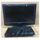 LCD TV and Sony DVD Player LCD TV and Sony DVD Player