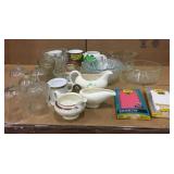 Glass China, Pots, Cups, & More