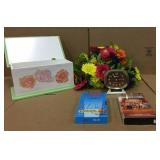 VCR Cleaner and Movie, Timex Clock, & Flower Box VCR Cleaner and Movie, Timex Clock, & Flower Box