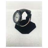 Corton Watch White Face & BLack Leather Band Corton Watch White Face & BLack Leather Band