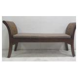Pier 1 Imports Mahogany Bench