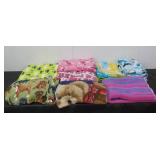 (9) Fleece Blankets, Kid Themes