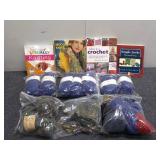 Assorted Knitting & Crochet Supplies