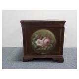Beautiful Wooden Decor Chest W/ Floral Design