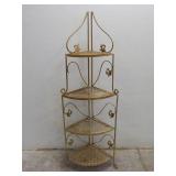 Beautiful Metal Corner Plant Stand