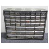 Organizer With A Variety Of Bolts, Screws & More