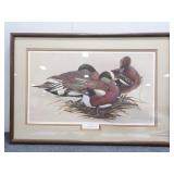 (1) "Sitting Pretty" print by La May 27"H x 29"W