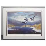 (1) "Bills Past Due" Ducks Unlimited Signed Print