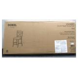 (1) Grey Dorel Living Counter Dining Chair