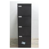 K1 Grey 4 Drawer Filing Cabinet