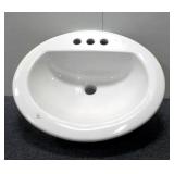 White Porcelain Sink
