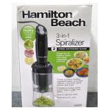 (1) Hamilton Beach Speed Slicer