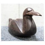 Mexican Hard Wood Hand Carved Duck