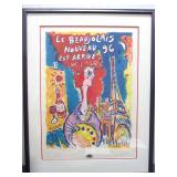 Large Le Beaujolais Nouveau Paris Print