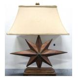 (1) Metal Decor Star Lamp