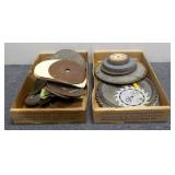Assorted Saw Blades & Sand Paper