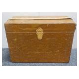 Antique Wooden Ammo Box