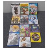 (12) Assorted Movie CDs, includes 4 Kids Movies