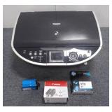 Canon Pixma Printer (works!) + (5) cartridges