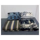 (4) Cool Color Fleece Fabrics