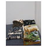 (5) Pieces Of Animal Theme Fleece Fabrics