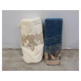 (2 ) Rolls Of Fleece Fabrics