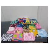 Large Assortment Of Youth Theme Fleece Fabrics