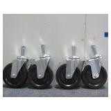 (4) Caster Wheels