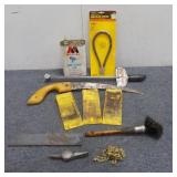 Various Tools & (1) Half Can Of Air-Tool Oil
