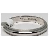 14k White Gold Ring, Size: 8, Authentic, 3.1g