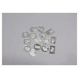 (15) Assorted 1 Gram .999 Fine Silver Rounds&Bars