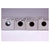 (4) Indian Head Cents