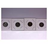 (4) Mercury Head Dimes