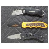 (3) Pocket Knives