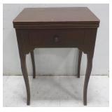 (1) Table for a Sewing Machine, solid wood