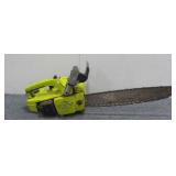 (1) )Poulan Super XXV Chainsaw, yellow