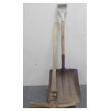 Snow Shovel and Pick Axe