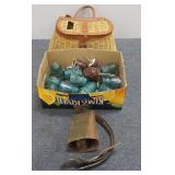 (1) Creel, Vintage Insulators & a Cow Bell