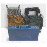 (2) Hiking backpacks & (1) Folding Table