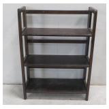 Collapsible Shelf Unit w/3 shelves 28w x38"h x 1"d