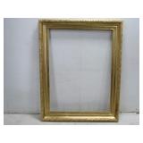 Large Beautiful Gold Colored Picture Frame