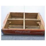 Vintage Coca-Cola Crate w/ Hacksaw