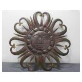 Wall Decor: Metal Sun