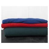 (3) Rolls Of Solid Color Fleece